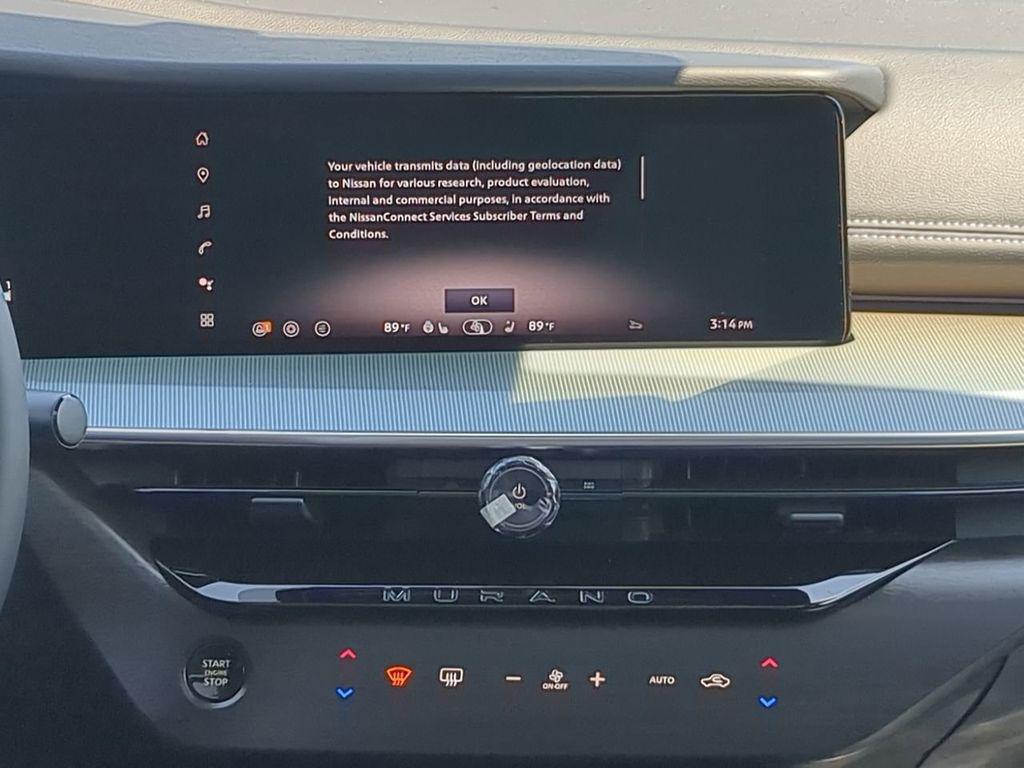 new 2025 Nissan Murano car, priced at $41,445