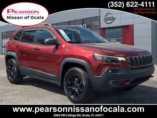 used 2020 Jeep Cherokee car, priced at $18,988