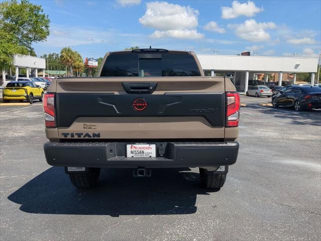 used 2024 Nissan Titan car, priced at $49,988