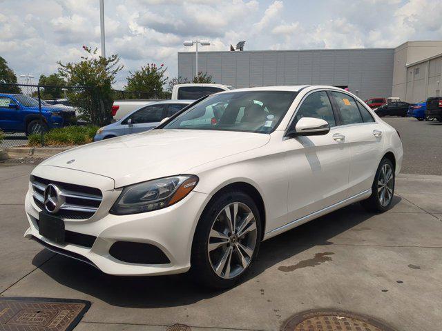used 2018 Mercedes-Benz C-Class car, priced at $19,988