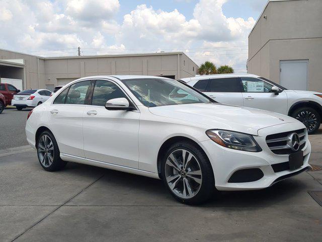 used 2018 Mercedes-Benz C-Class car, priced at $19,988