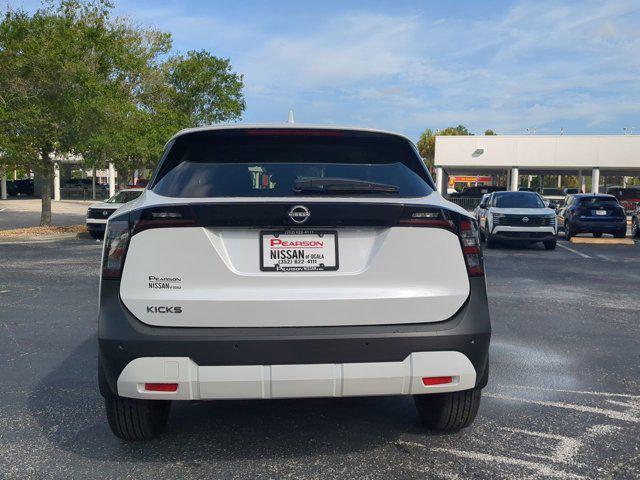 new 2025 Nissan Kicks car, priced at $25,468