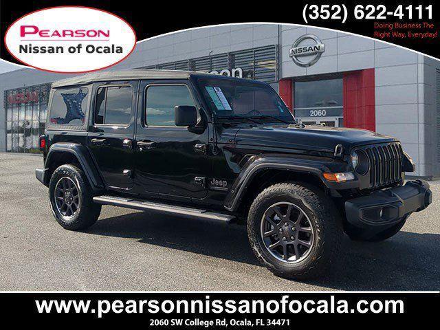 used 2021 Jeep Wrangler Unlimited car, priced at $27,966