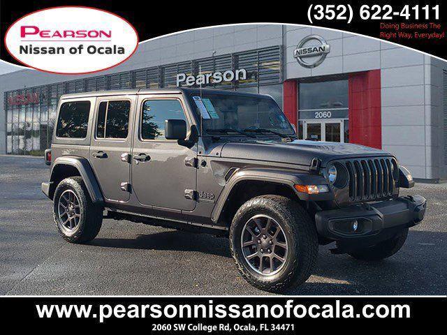 used 2021 Jeep Wrangler Unlimited car, priced at $28,966