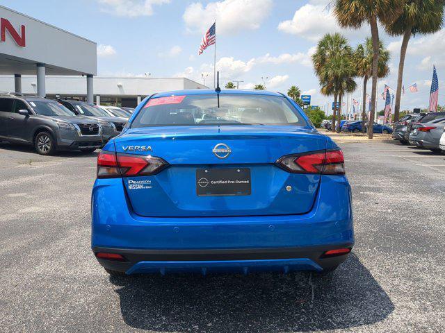 used 2024 Nissan Versa car, priced at $18,488