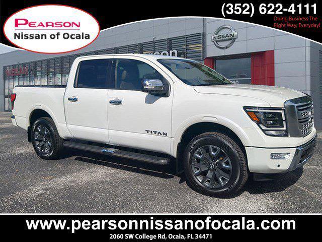 used 2024 Nissan Titan car, priced at $50,995