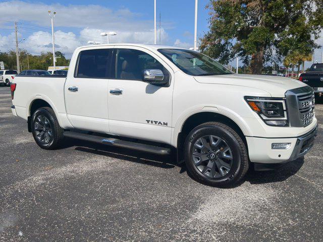 used 2024 Nissan Titan car, priced at $50,995