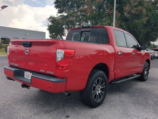 used 2021 Nissan Titan car, priced at $31,388