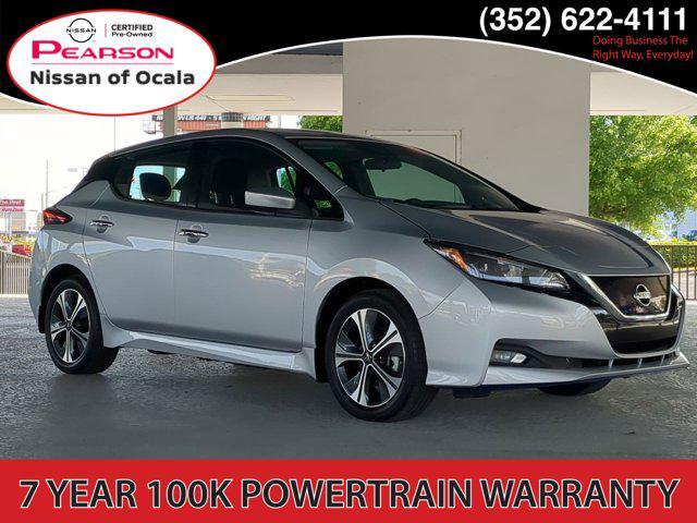 used 2020 Nissan Leaf car, priced at $16,988