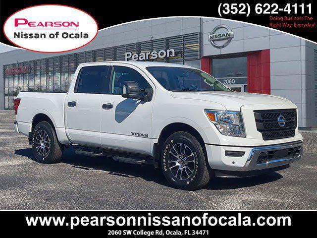 used 2022 Nissan Titan car, priced at $31,988