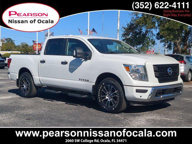 used 2022 Nissan Titan car, priced at $33,988