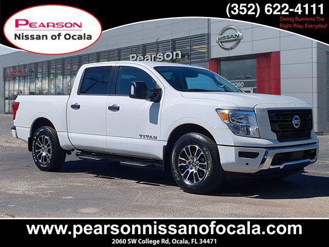 used 2022 Nissan Titan car, priced at $33,988