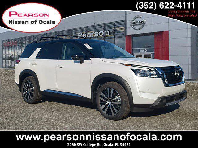 new 2025 Nissan Pathfinder car, priced at $44,656