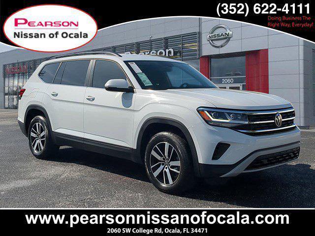 used 2022 Volkswagen Atlas car, priced at $24,988