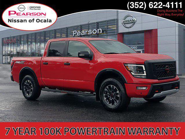 used 2024 Nissan Titan car, priced at $49,988