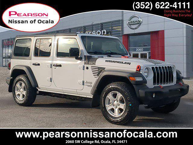 used 2018 Jeep Wrangler Unlimited car, priced at $26,499