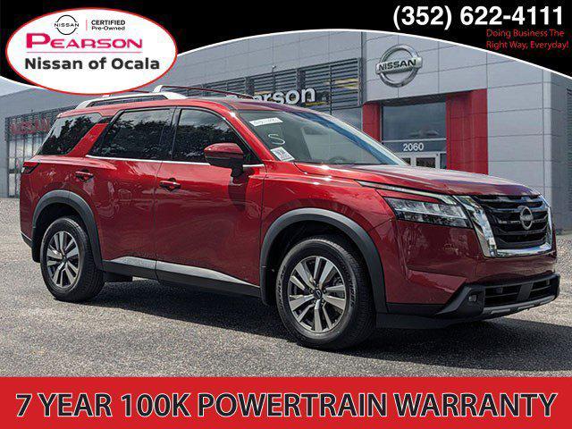 used 2023 Nissan Pathfinder car, priced at $35,388