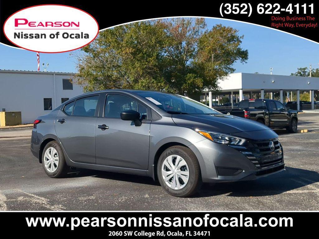 new 2025 Nissan Versa car, priced at $19,819