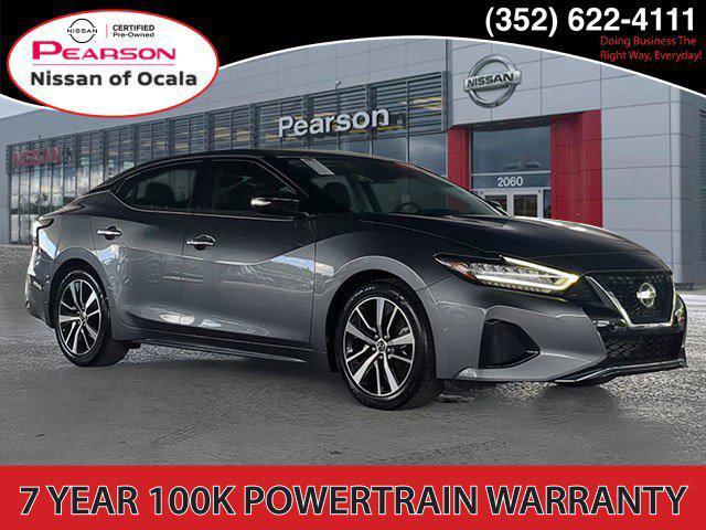 used 2021 Nissan Maxima car, priced at $24,995