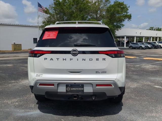 used 2025 Nissan Pathfinder car, priced at $43,844