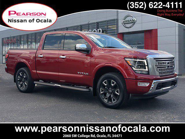 used 2024 Nissan Titan car, priced at $59,988