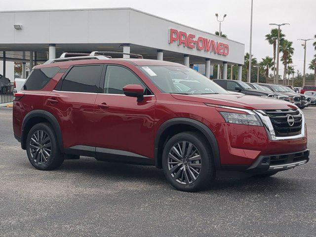 new 2025 Nissan Pathfinder car, priced at $46,207