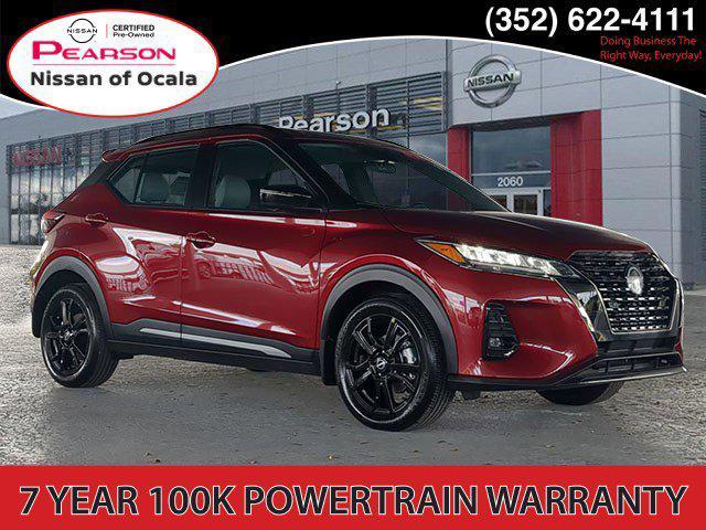 used 2024 Nissan Kicks car, priced at $23,288