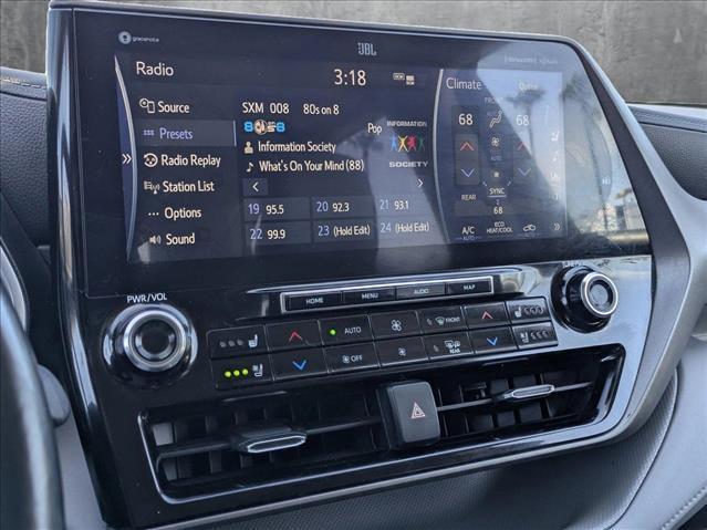 used 2022 Toyota Highlander Hybrid car, priced at $42,795