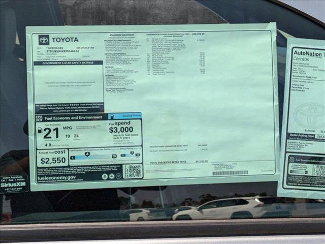 new 2024 Toyota Tacoma car, priced at $44,588