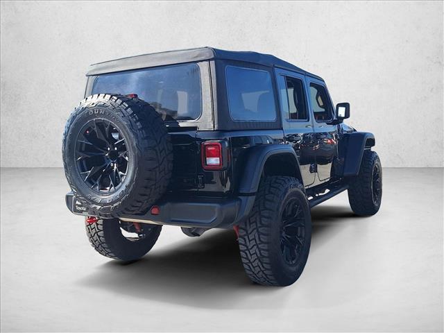 used 2022 Jeep Wrangler Unlimited car, priced at $41,999