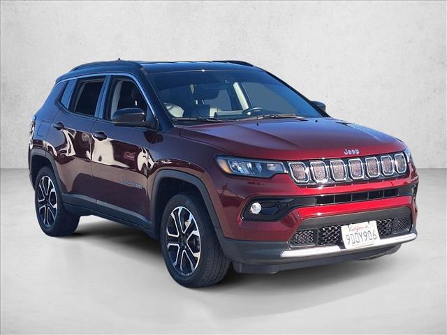 used 2022 Jeep Compass car, priced at $21,656