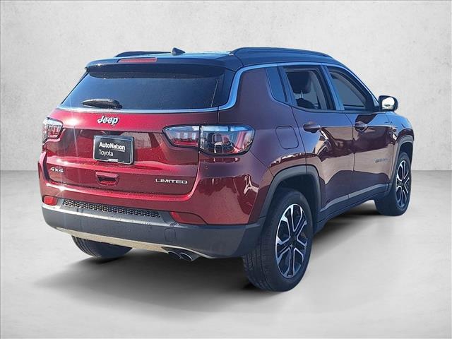 used 2022 Jeep Compass car, priced at $21,656