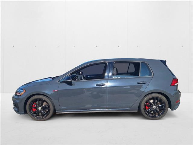 used 2019 Volkswagen Golf GTI car, priced at $19,500