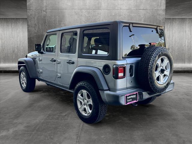 used 2020 Jeep Wrangler Unlimited car, priced at $22,993