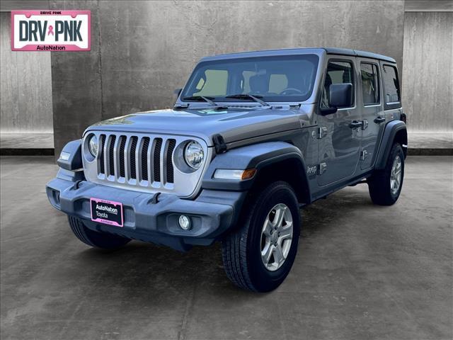 used 2020 Jeep Wrangler Unlimited car, priced at $22,445