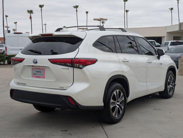 used 2021 Toyota Highlander Hybrid car, priced at $29,495