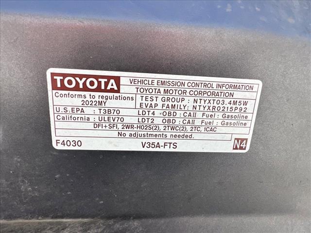 used 2022 Toyota Tundra car, priced at $55,442