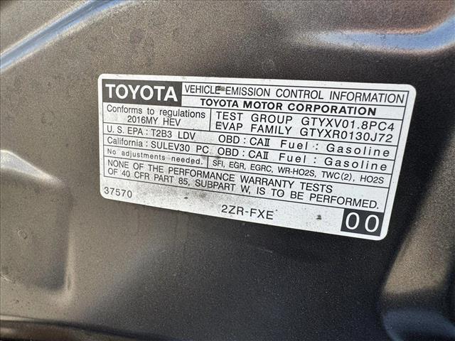 used 2016 Toyota Prius car, priced at $13,122