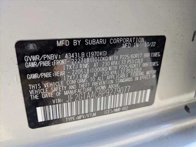 used 2023 Subaru Crosstrek car, priced at $22,998
