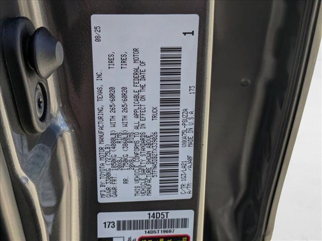 new 2026 Toyota Tundra car, priced at $67,871