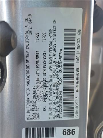 used 2018 Toyota Tacoma car, priced at $22,999