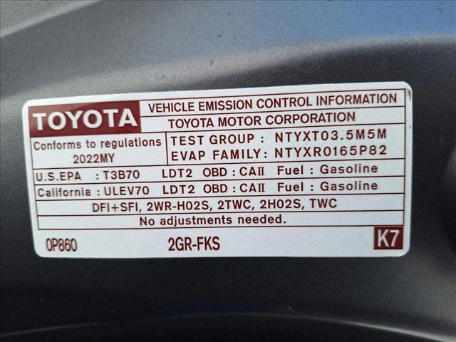 used 2022 Toyota Highlander car, priced at $37,992