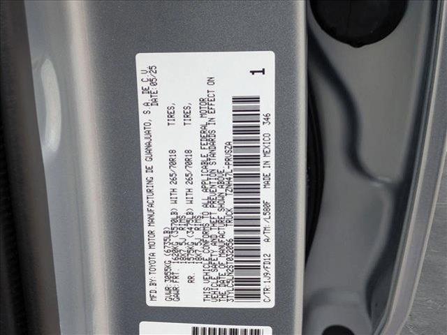 new 2025 Toyota Tacoma car, priced at $45,593