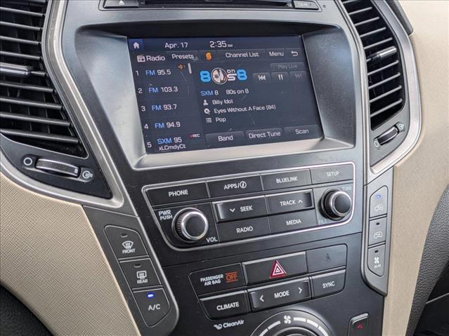 used 2018 Hyundai Santa Fe car, priced at $12,495
