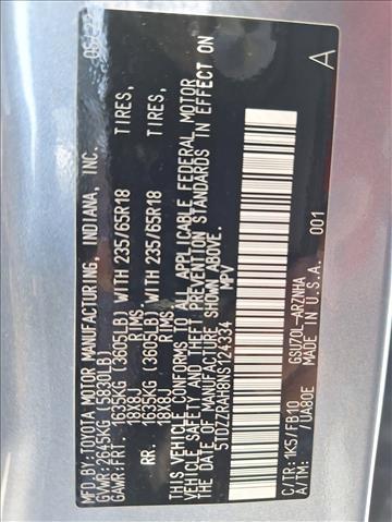 used 2022 Toyota Highlander car, priced at $31,993