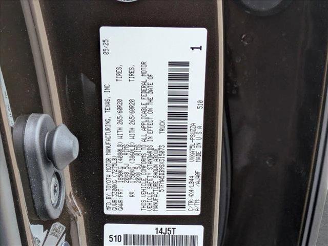 new 2025 Toyota Tundra car, priced at $66,924