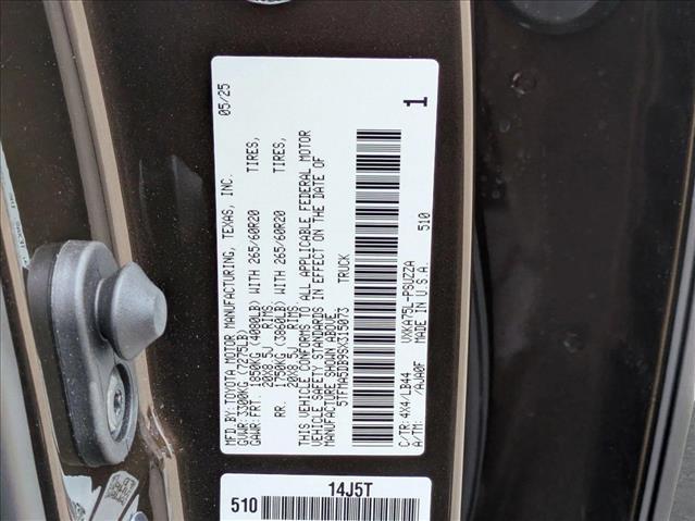new 2025 Toyota Tundra car, priced at $74,015
