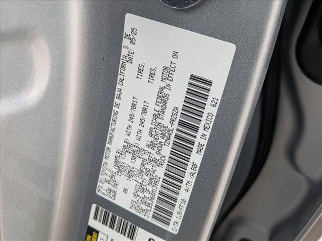 new 2025 Toyota Tacoma car, priced at $41,040