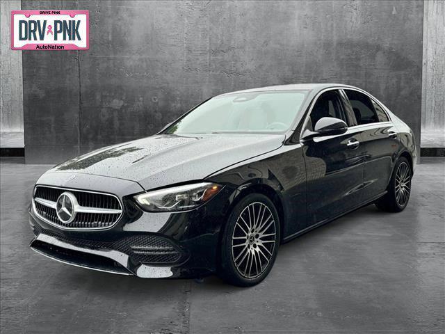 used 2022 Mercedes-Benz C-Class car, priced at $32,999