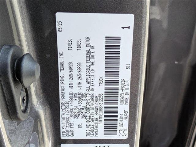 new 2025 Toyota Tundra car, priced at $67,674